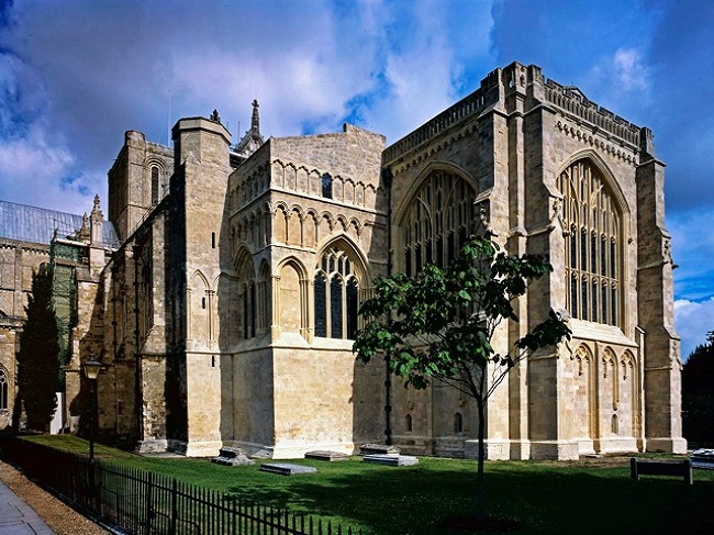 Катедралата в Уинчестър, Хампшър, Англия 